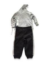 Load image into Gallery viewer, NWT Boys Lionel Messi 2-Piece Fleece Hoodie &amp; Jogger Set Heather Grey(12 Months)
