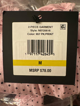 Load image into Gallery viewer, NWT Ellen Tracy Women's Short Sleeve 2 Piece Pajama Set PK/PRINT M
