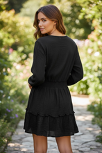 Load image into Gallery viewer, NWT Chloe Oliver Camila Mini Dress Black S
