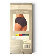 Load image into Gallery viewer, NWT Karen Neuburger Modal Hipster 6-Pack - Navy, Gray, Pink, White &amp; Beige L
