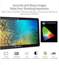 Load image into Gallery viewer, FEELWORLD F5 Pro 5.5" 4K On-Camera Touchscreen Monitor.
