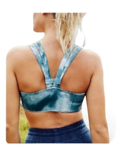 Load image into Gallery viewer, NWOT Free People Good Karma Tie-Dye Bra XS/S Ocean Blue
