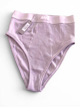 Load image into Gallery viewer, NWT SKIMS Cotton Rib High Waisted Brief Iris Mica XS STYLE: PN-HWB-0041
