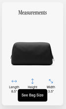 Load image into Gallery viewer, NWT kate spade Carter Nylon Cosmetic Pouch Black
