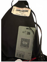 Load image into Gallery viewer, NWT Zadig &amp; Voltaire Rohana Diamanté Black Silk Dress M

