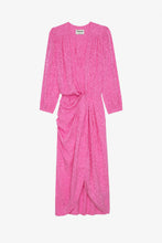 Load image into Gallery viewer, NWT Zadig &amp; Voltaire Renew Jac Leo Silk Dress Tulipe XS
