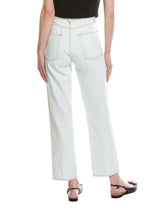 Load image into Gallery viewer, NWT FRAME The Vertical Trinity Crop Jean Blue 32

