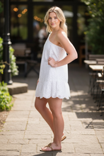 Load image into Gallery viewer, NWT Bb Dakota Stolen Dance Mini Dress White S
