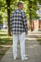 Load image into Gallery viewer, NWT Carhartt Rugged Flex Relaxed Fit Flannel Long-Sleeve Plaid Shirt Blue 3XL
