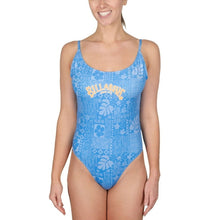 Load image into Gallery viewer, NWT Billabong Women's One-Piece Swimsuit Blue XL
