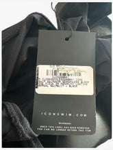 Load image into Gallery viewer, NWT Icon Swim Lasting Appeal Swimsuit Black M
