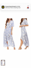 Load image into Gallery viewer, NWT Lost + Wander Iris Ruffled Floral Print Short Sleeve Maxi Wrap Dress. M
