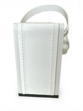 Load image into Gallery viewer, NWT Bamboo Women's Square Toe Two Strap Open Toe Block Heels Sandals White Various Sizes
