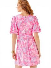 Load image into Gallery viewer, NWT Lilly Pulitzer Brightan Dress Roseau Pink Zen Garden 10
