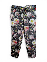 Load image into Gallery viewer, NWT Paul &amp; Joe Paris floral slim-leg 3D textured high rise slim Leg trousers. 36
