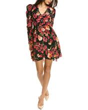 Load image into Gallery viewer, NWT The Kooples "Call Me Flower" Crêpe de Chine Dress Size 1/US 4
