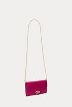 Load image into Gallery viewer, Lauren Ralph Lauren Adair Leather CrossBody Bag Fuschia
