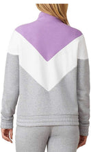 Load image into Gallery viewer, Fila Women&#39;s Ekanta 1/4 Zip: Grey, Lavender, White XS
