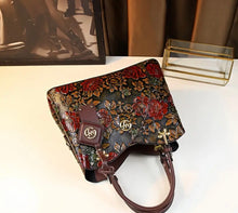 Load image into Gallery viewer, Andrea’s Deals Vintage Flower Pattern Handbag, Classic
