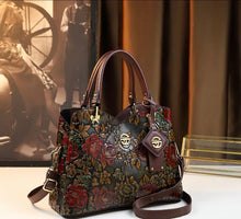 Load image into Gallery viewer, Andrea’s Deals Vintage Flower Pattern Handbag, Classic
