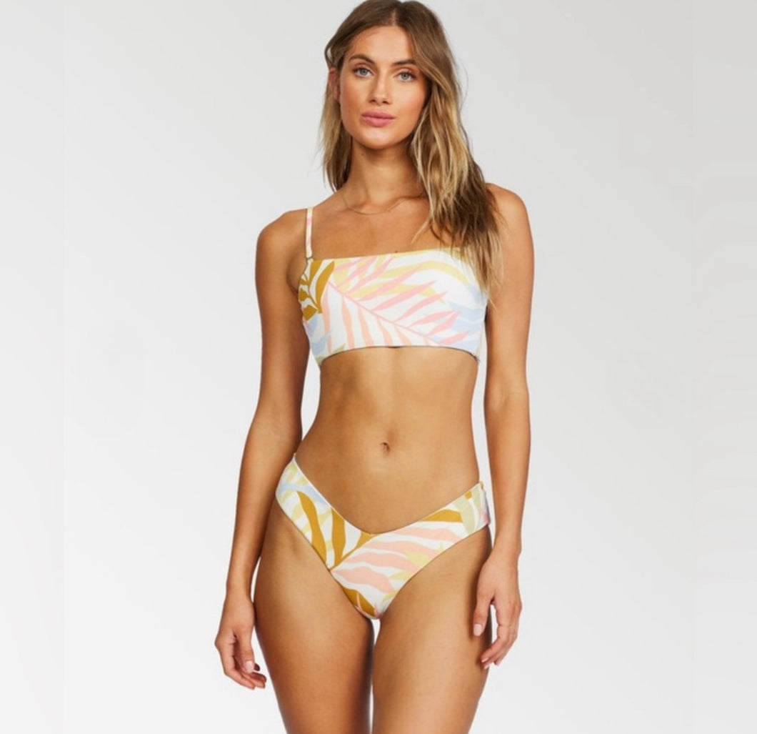 Billabong Tropic Jungle Fiji - Reversible Bikini Bottoms for Women S