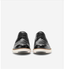 Load image into Gallery viewer, Cole Haan Men&#39;s Original Grand Remastered Wingtip Oxfords Black 10.5
