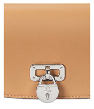 Load image into Gallery viewer, Lauren Ralph Lauren Mini Tanner Leather Convertible Clutch Buff
