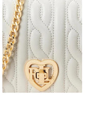 Load image into Gallery viewer, Lauren Ralph Lauren Quilted Leather Turn-Lock Mini Crossbody Vanilla
