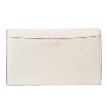 Load image into Gallery viewer, Lauren Ralph Lauren Leather Medium Adair Crossbody Resort Cream
