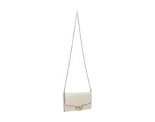 Load image into Gallery viewer, Lauren Ralph Lauren Leather Medium Adair Crossbody Resort Cream
