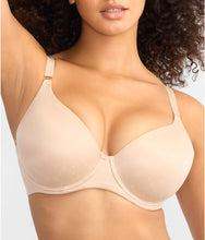 Load image into Gallery viewer, Lauren Ralph Lauren Comfort Collection Logo Full Coverage T-Shirt Bra Bk 34D
