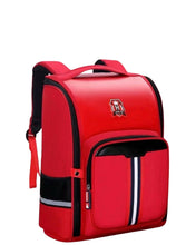 Load image into Gallery viewer, AD Red School Backpack For 3-14 Years Old Boys And Girls, British Style
