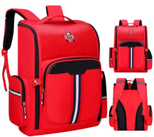 Load image into Gallery viewer, AD Red School Backpack For 3-14 Years Old Boys And Girls, British Style
