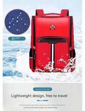 Load image into Gallery viewer, AD Red School Backpack For 3-14 Years Old Boys And Girls, British Style
