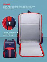 Load image into Gallery viewer, AD Royal Blue School Backpack For 3-14 Years Old Boys And Girls, British Style (Copy)
