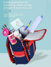 Load image into Gallery viewer, AD Royal Blue School Backpack For 3-14 Years Old Boys And Girls, British Style (Copy)
