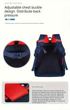 Load image into Gallery viewer, AD Royal Blue School Backpack For 3-14 Years Old Boys And Girls, British Style (Copy)
