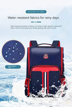 Load image into Gallery viewer, AD Royal Blue School Backpack For 3-14 Years Old Boys And Girls, British Style (Copy)
