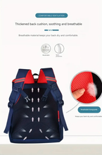 Load image into Gallery viewer, AD Royal Blue School Backpack For 3-14 Years Old Boys And Girls, British Style (Copy)
