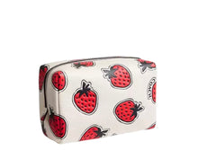 Load image into Gallery viewer, Coach Essential Cosmetic Pouch With Strawberry Print
