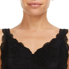 Load image into Gallery viewer, Flora Nikrooz Women&#39;s 2-Pack V-Neck Soft Lace Trim Chemise Pink/Black L
