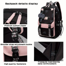 Load image into Gallery viewer, Bob Urban Casual, Lightweight And Large Capacity School Bag
