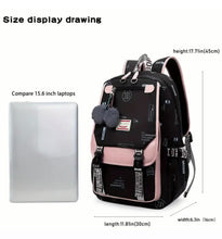 Load image into Gallery viewer, Bob Urban Casual, Lightweight And Large Capacity School Bag
