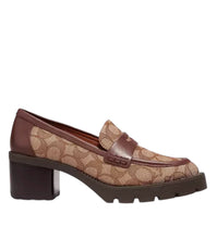 Load image into Gallery viewer, Coach Colleen Loafer In Signature Jacquard 9.5B
