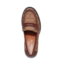 Load image into Gallery viewer, Coach Colleen Loafer In Signature Jacquard 9.5B
