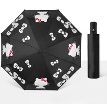 Load image into Gallery viewer, Sanrio Hello Kitty Pattern Automatic Folding Umbrella With UV Protection
