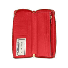 Load image into Gallery viewer, Coach Continental Wallet (C7184) Brass/Sport Red
