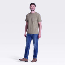 Load image into Gallery viewer, Men&#39;s Vintage Short Sleeve Pocket T-Shirt - Goodfellow &amp; Co™ Tan M
