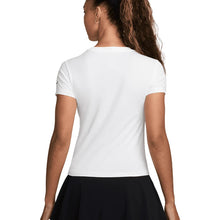 Load image into Gallery viewer, NIKE Women&#39;s Paris Dri-FIT Slam Tennis Tee White L
