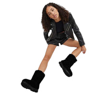 Load image into Gallery viewer, Coach Deena Shearling Bootie Black 9B
